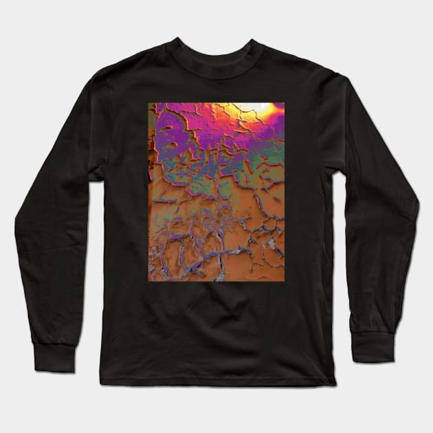 Peeling Away Long Sleeve T-Shirt by Shanzehdesigns